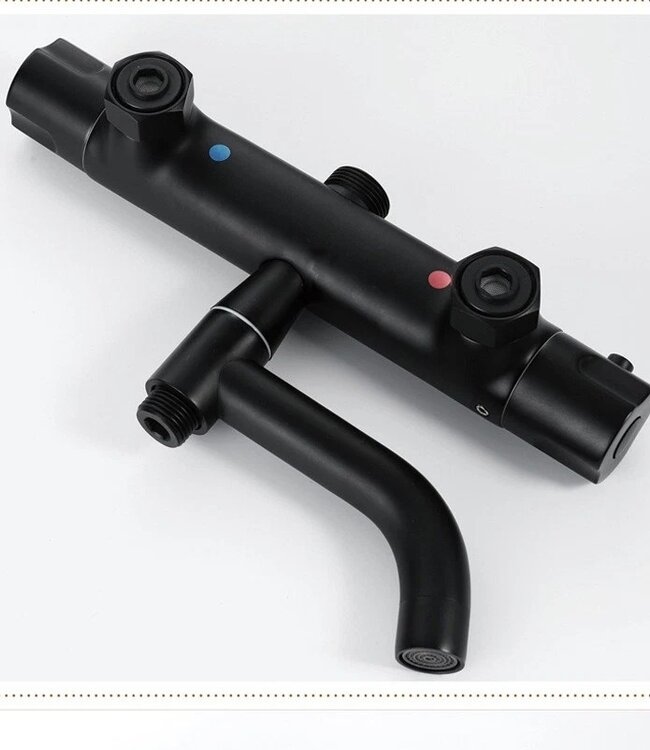 Rene houtman Opbouw Regendouche | Zwart