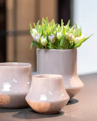 DutZ Pot Bara | Mauve | H24 x D24 cm