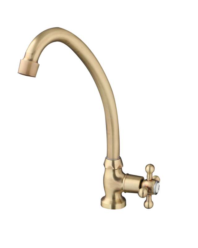 Rene Houtman Nostalgische Koudwater Kraan | Brons