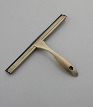 Rene houtman Luxe Raamwisser Voor De Badkamer | Bronskleurige