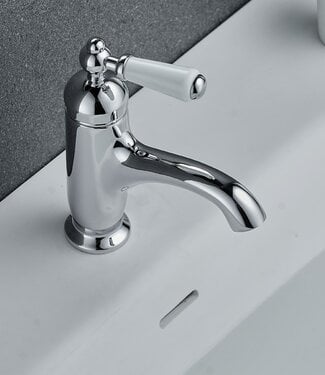 Rene houtman Nostalgische Wastafelkraan | Chroom