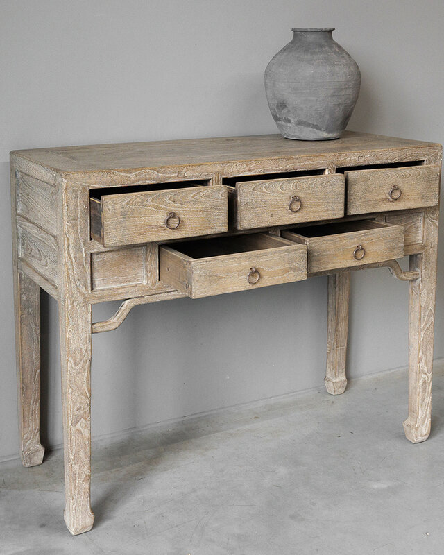 Be-Uniq Oude Wandtafel | 5 lades | China