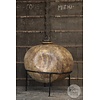 Antieke desert pot | leder