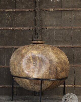 Be-Uniq Antieke desert pot | leder