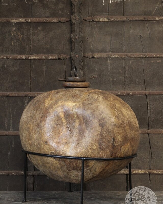 Be-Uniq Antieke desert pot | leder