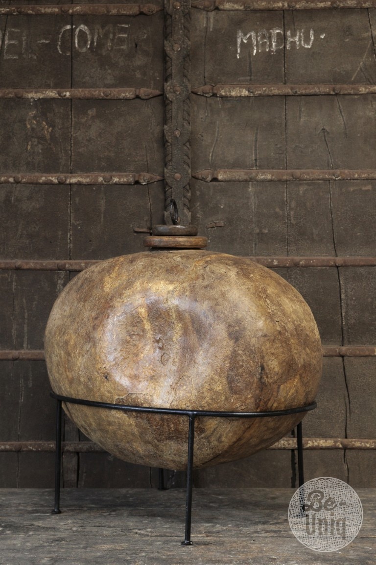 Be-Uniq Antieke desert pot | leder