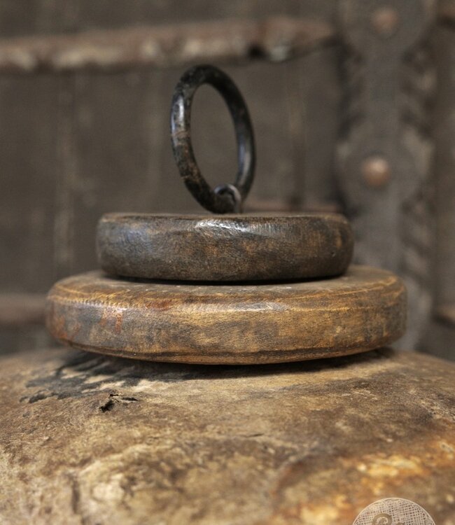 Be-Uniq Antieke desert pot | leder