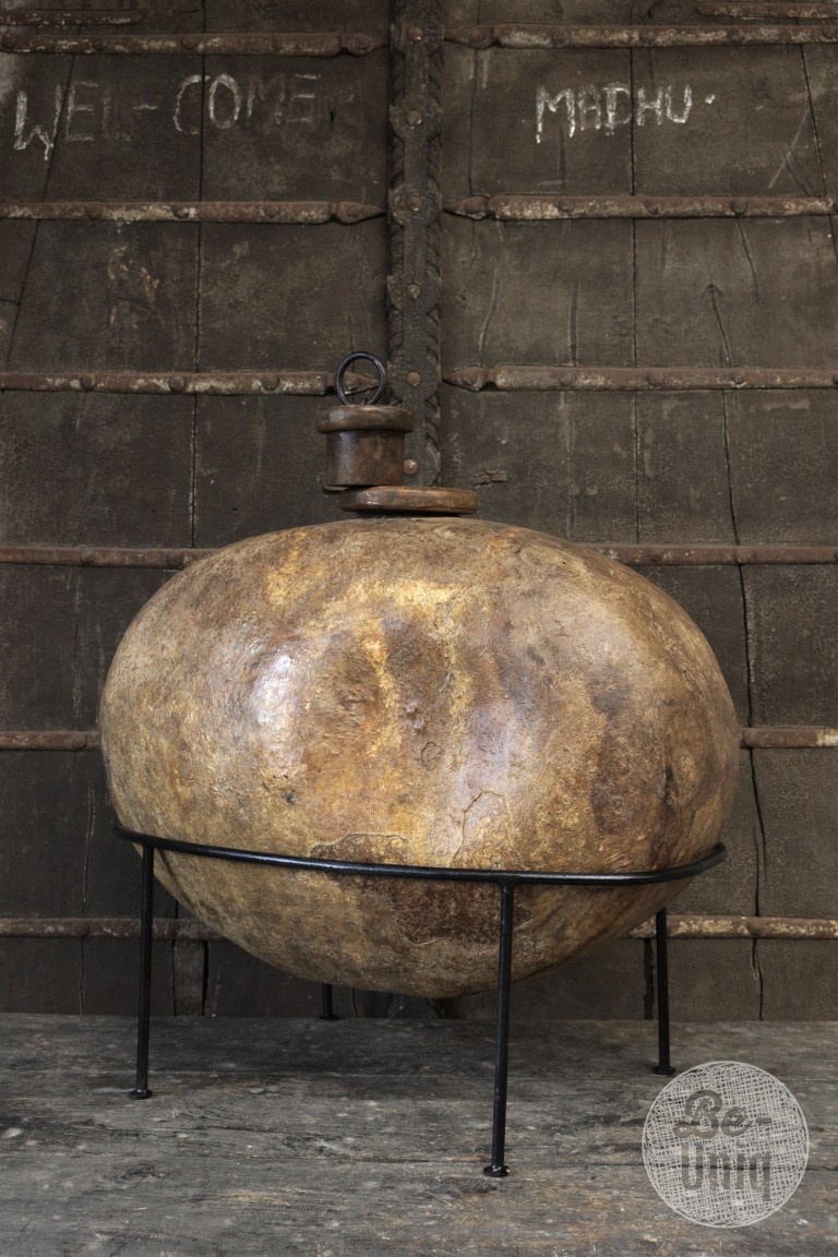 Be-Uniq Antieke desert pot | leder