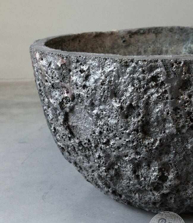 Be-Uniq Oude pot gietijzer | India