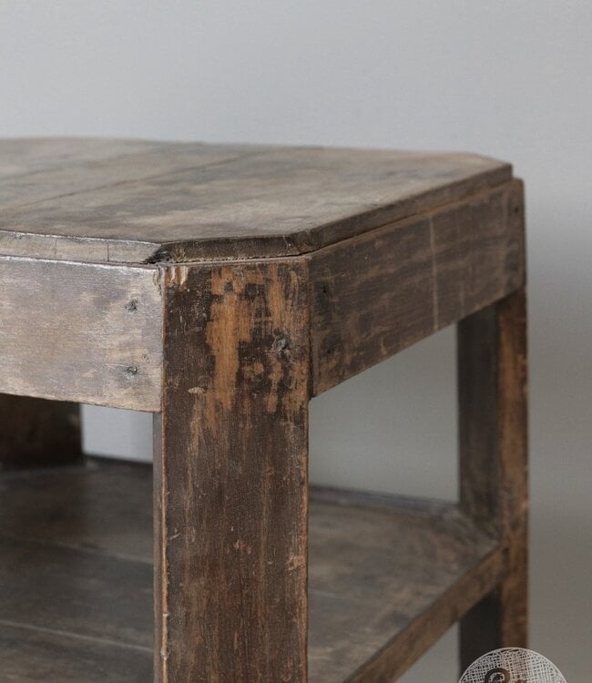 Be-Uniq Oude bijzettafel art deco | India