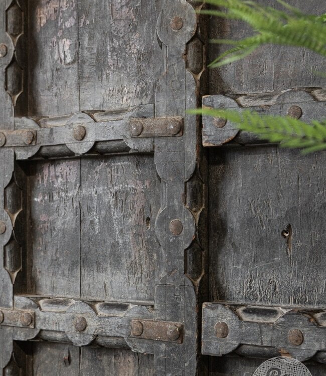 Be-Uniq Oude deur | India H159xB78xD5 cm