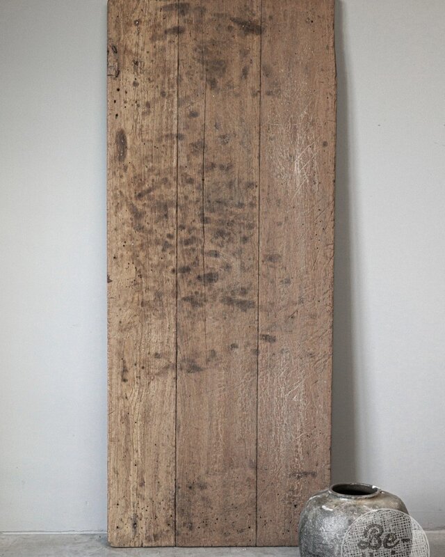 Be-Uniq Authentiek oud tafelblad | India | H3xB183xD75 cm