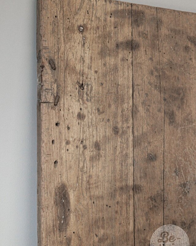 Be-Uniq Authentiek oud tafelblad | India | H3xB183xD75 cm