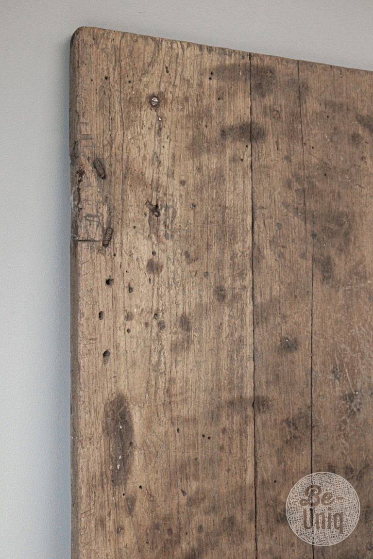 Be-Uniq Authentiek oud tafelblad | India | H3xB183xD75 cm