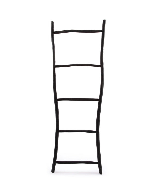 Bazar Bizar Ladder | Tulum | Zwart | L53 x B4 x H165 cm