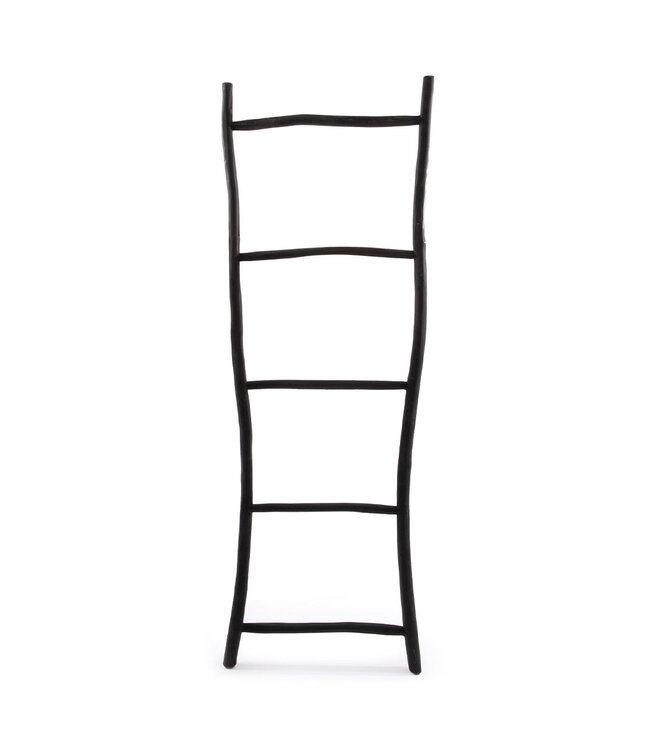 Bazar Bizar Ladder | Tulum | Zwart | L53 x B4 x H165 cm