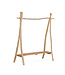 Bazar Bizar Kledingrek | Natuurlijk | L120 x B50 x H150 cm