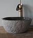 Rene Houtman Kleine Stenen Waskom + Spoelgat | H14 x B30 x D22 cm