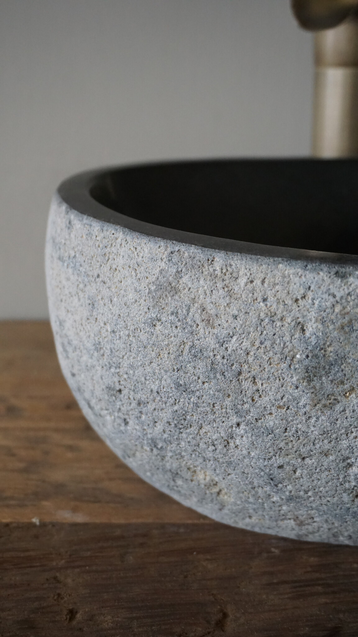 Rene Houtman Kleine Stenen Waskom + Spoelgat | Nr 2 | H14xB28xD23 cm