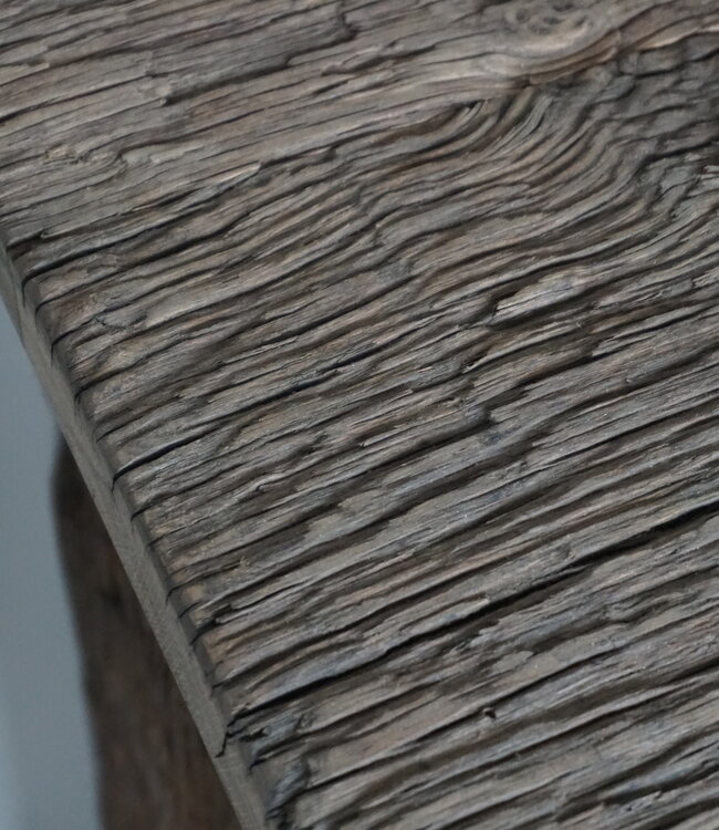 Rene Houtman Nachtkastje | Geborsteld Oud Eiken | H60xB50xD35 cm