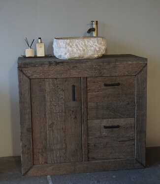 Rene Houtman Badkamermeubel Robusticana | H90xB100xD50 cm