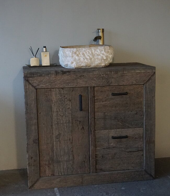 Rene Houtman Badkamermeubel Robustico | H90xB100xD50 cm