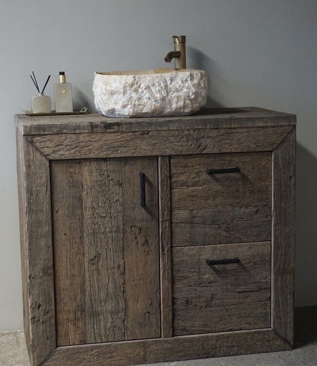 Rene Houtman Badkamermeubel Robustico | H90xB100xD50 cm