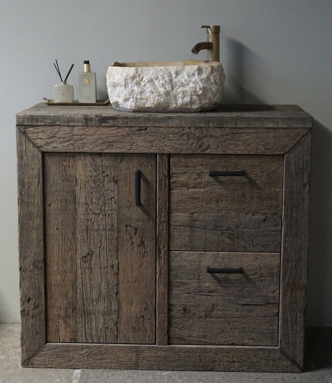 Rene Houtman Badkamermeubel Robusticana | H90xB100xD50 cm