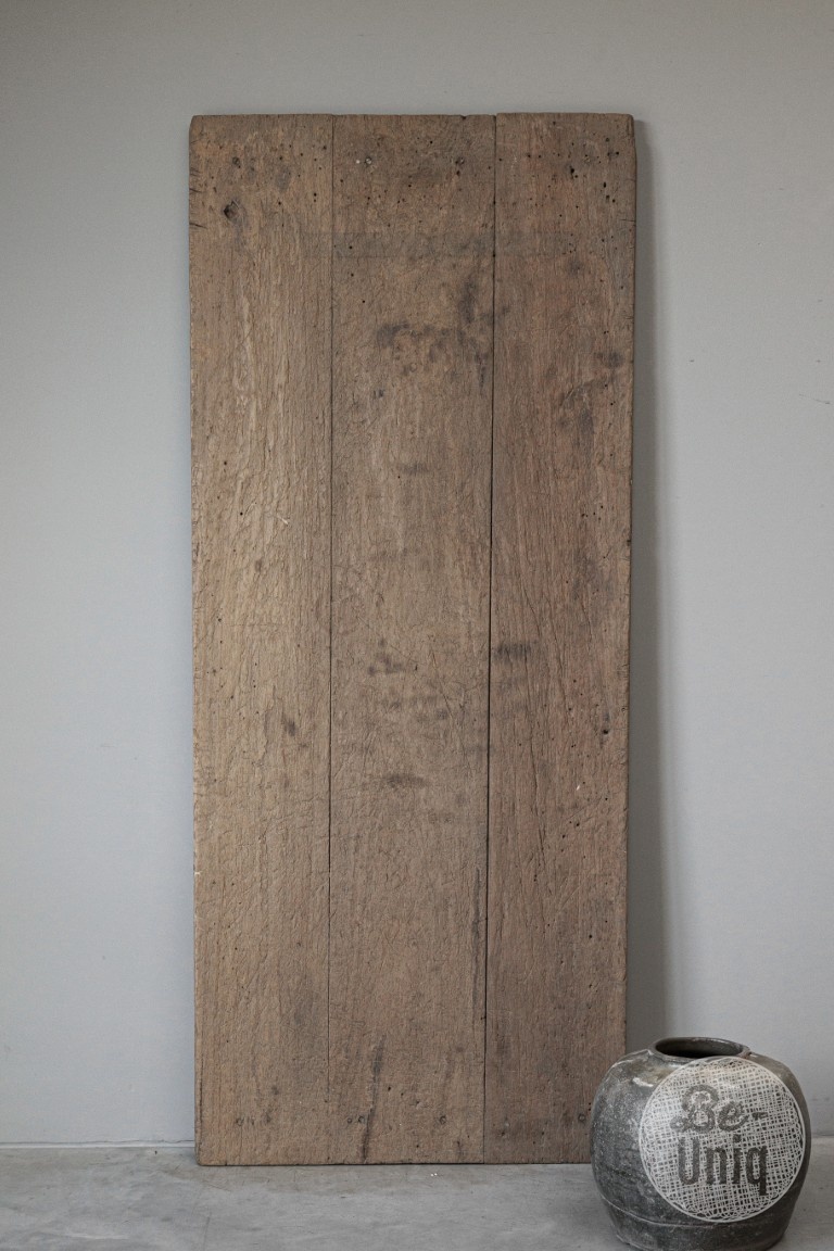 Be-Uniq Authentiek oud tafelblad | India | H3xB183xD75 cm
