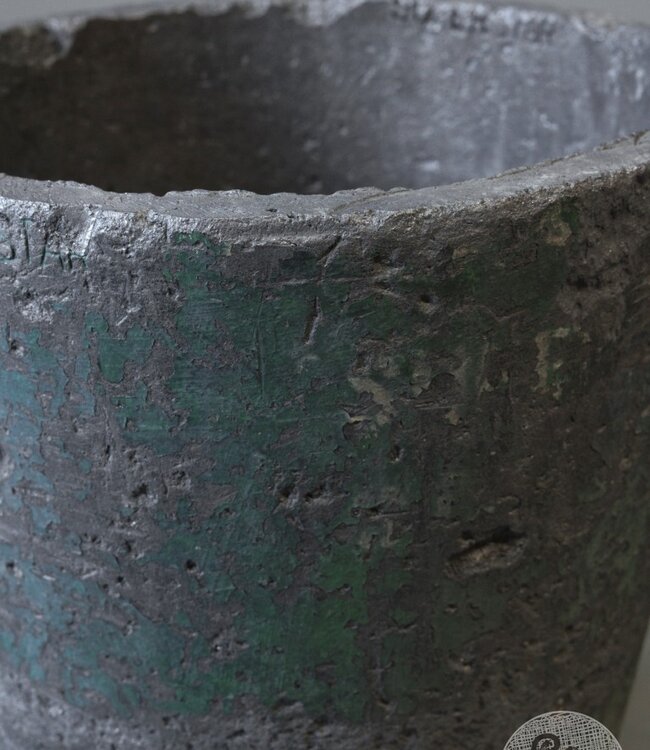 Be-Uniq Oude pot gietijzer | India | H49xB44xD44