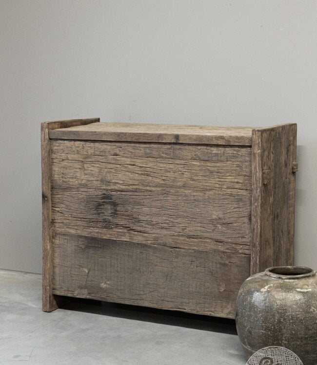 Be-Uniq Kist oud hout | Limited Edition