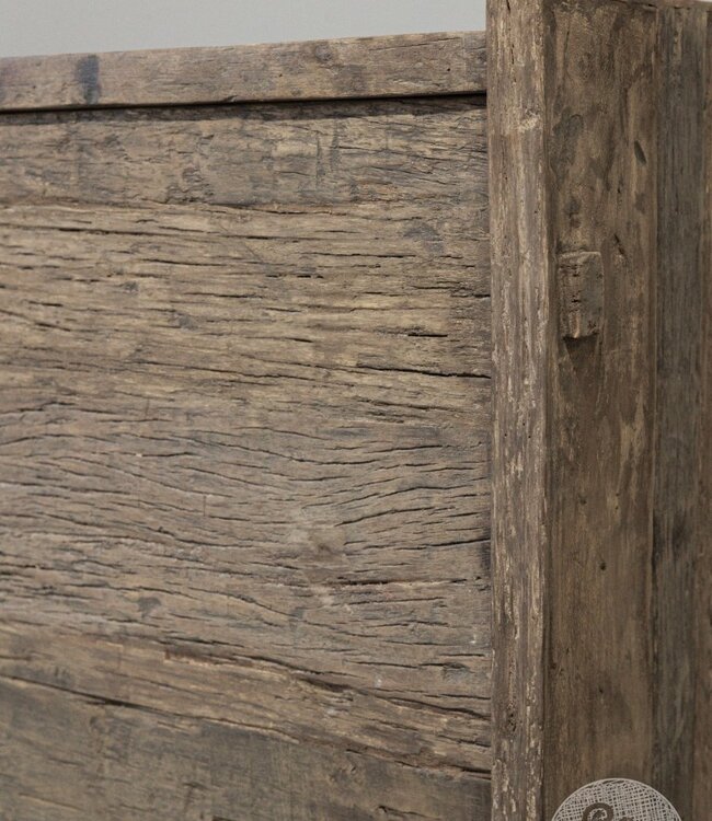 Be-Uniq Kist oud hout | Limited Edition