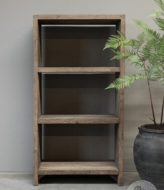 Be-Uniq Boekenrek oud hout | Limited Edition