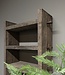 Be-Uniq Boekenrek oud hout | Limited Edition
