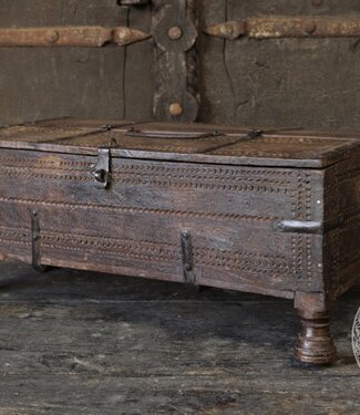 Be-Uniq Origineel oud Dauri kistje | India