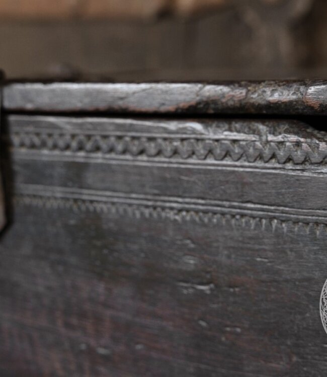 Be-Uniq Origineel oud Dauri kistje | India | H28 cm