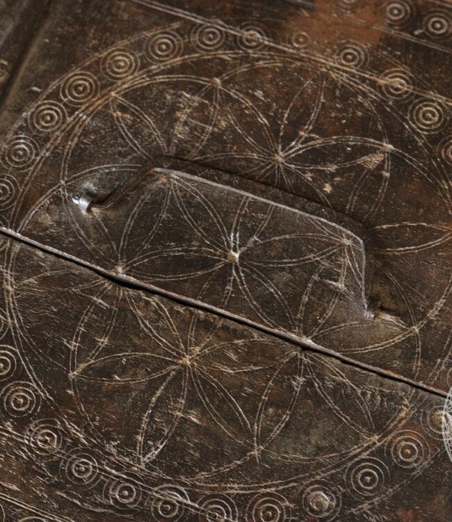 Be-Uniq Origineel oud Dauri kistje | India | H20 cm