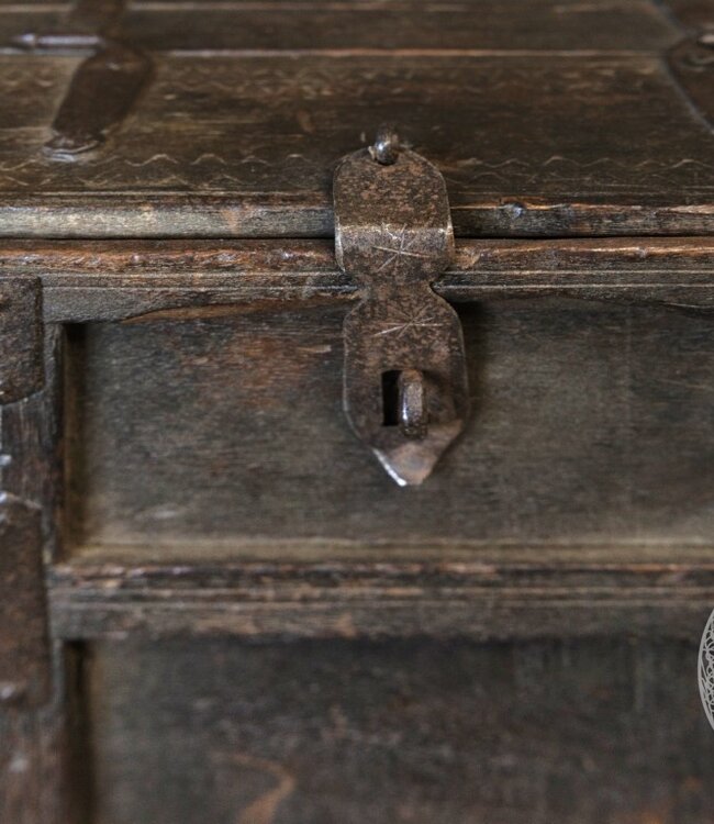 Be-Uniq Origineel oud Dauri kistje | India | H22 cm