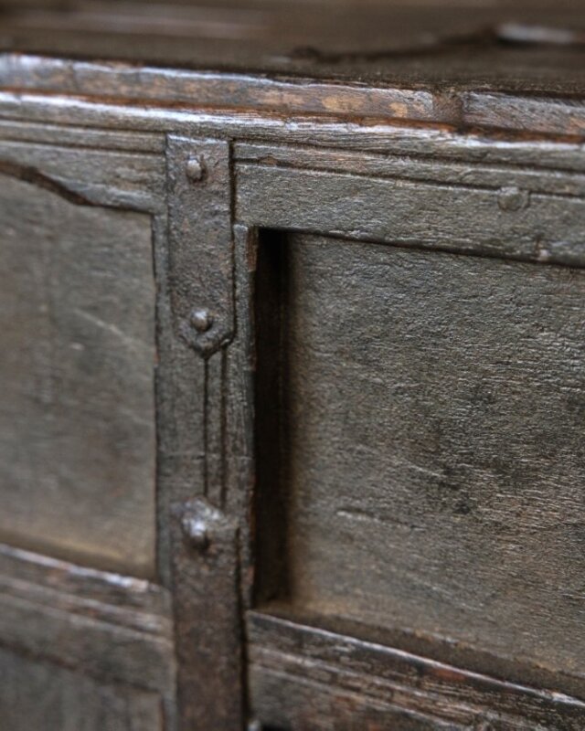 Be-Uniq Origineel oud Dauri kistje | India | H22 cm