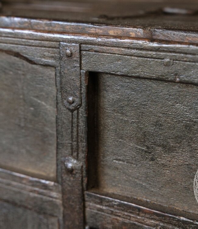 Be-Uniq Origineel oud Dauri kistje | India | H22 cm