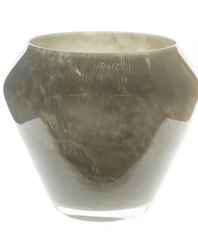 DutZ Vaas Zorba | Taupe 2.0 | H25 x D30 cm