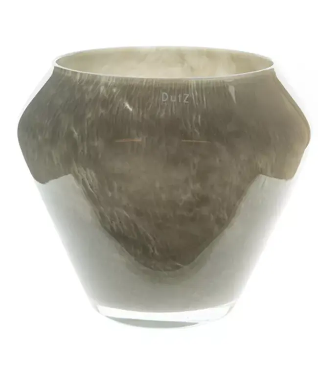 DutZ Vaas Zorba | Taupe 2.0 | H25 x D30 cm