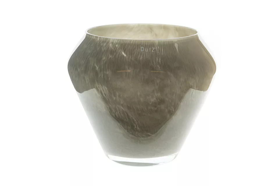 DutZ Vaas Zorba | Taupe 2.0 | H25 x D30 cm