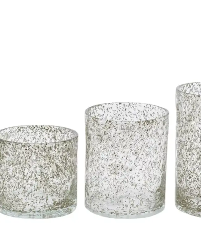 DutZ Cilindervaas Met Metaalsnippers | 4 Maten!