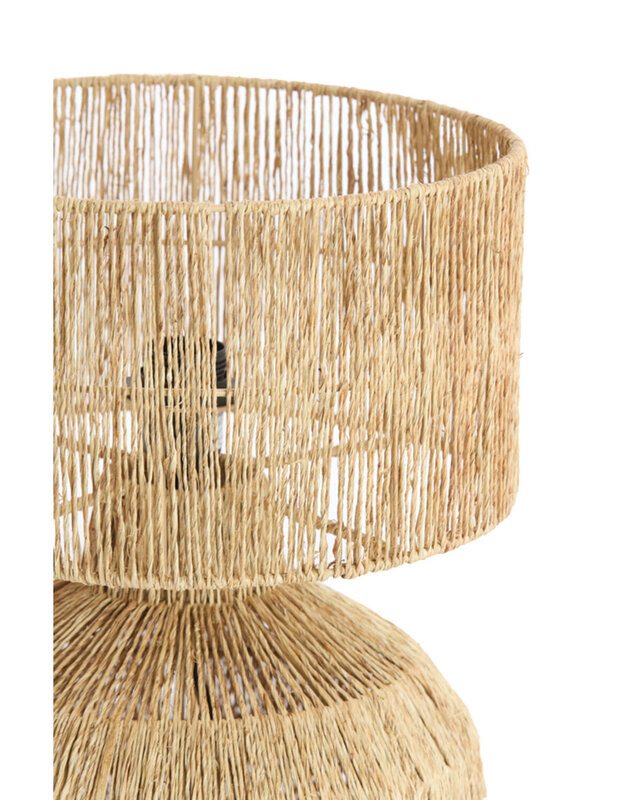 Light&Living Tafellamp Arova | Naturel | H40 x D30 cm