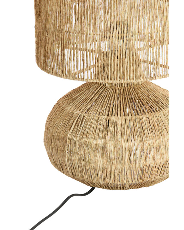 Light&Living Tafellamp Arova | Naturel | H40 x D30 cm