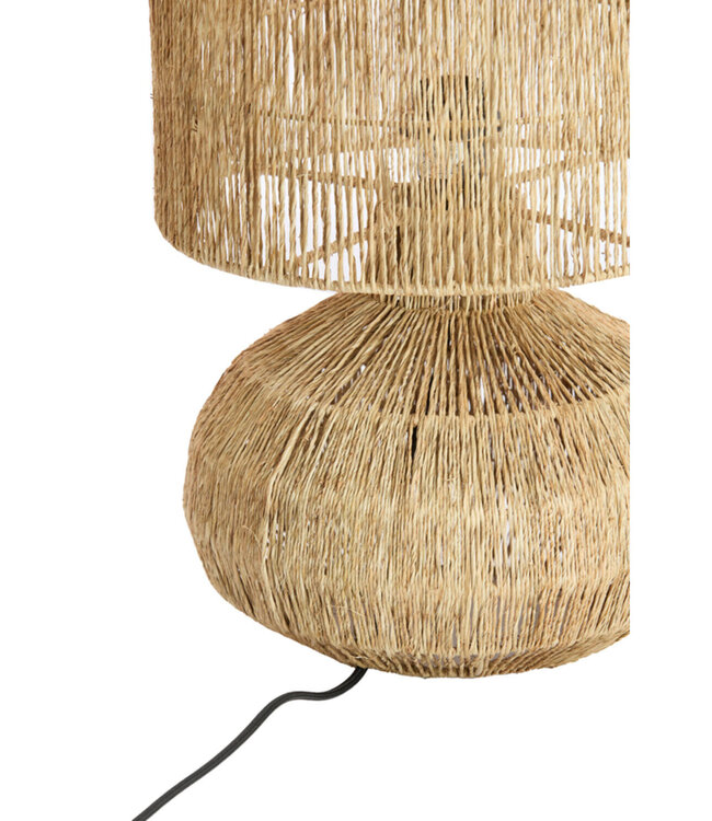 Light&Living Tafellamp Arova | Naturel | H40 x D30 cm