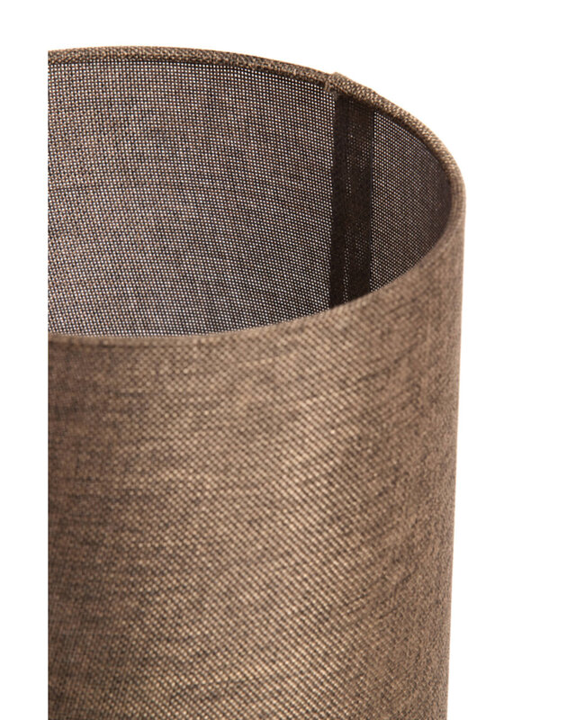 Light&Living Tafellamp Micky | Bruin | Linnen | H58 x D20 cm