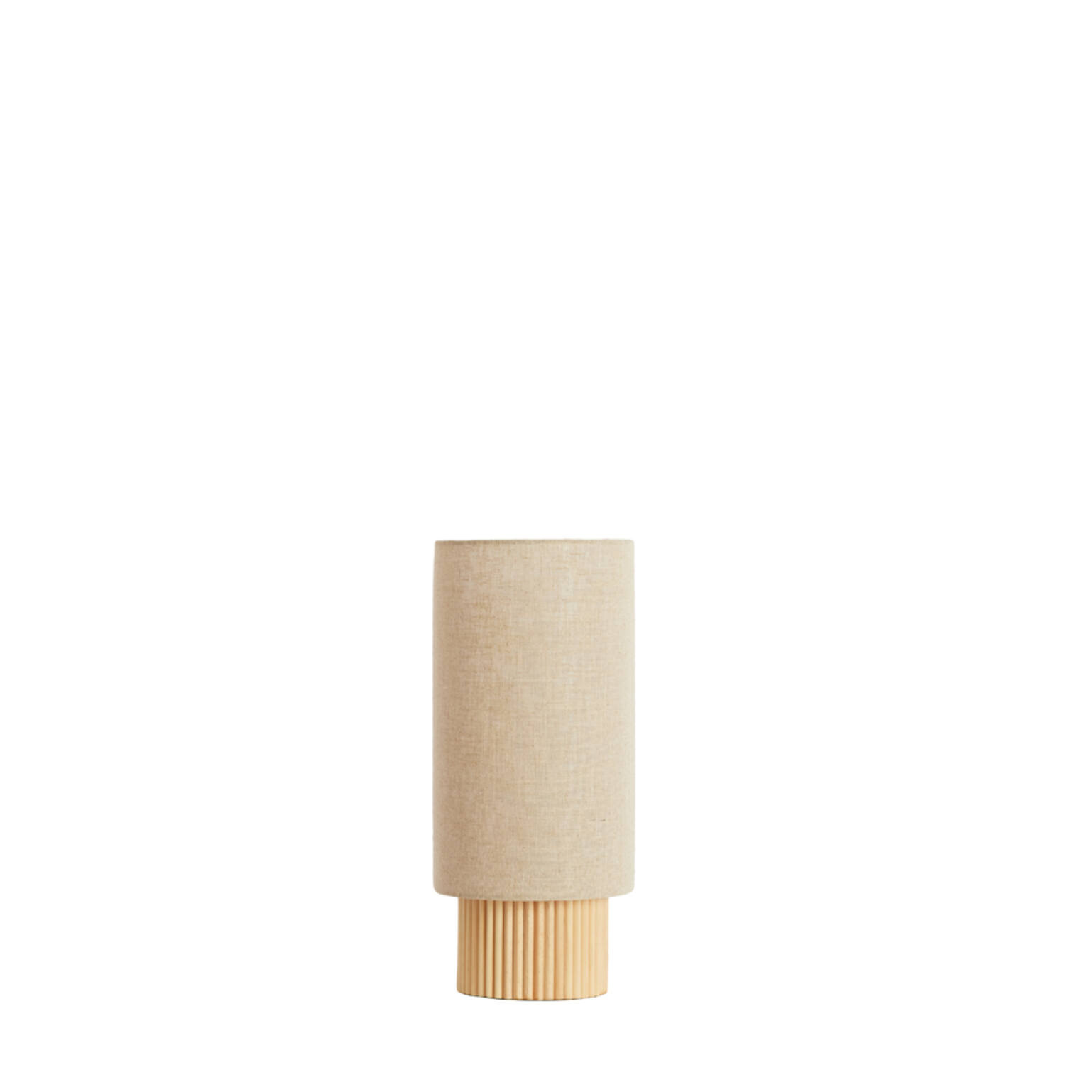 Light&Living Tafellamp Laslo | Naturel | Linnen | H45 x B30 x D20 cm