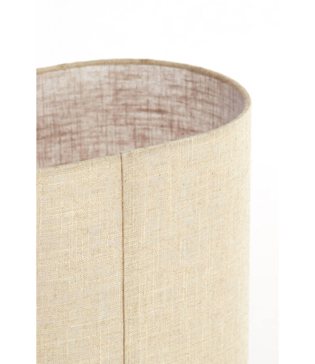 Light&Living Tafellamp Laslo | Naturel | Linnen | H45 x B30 x D20 cm